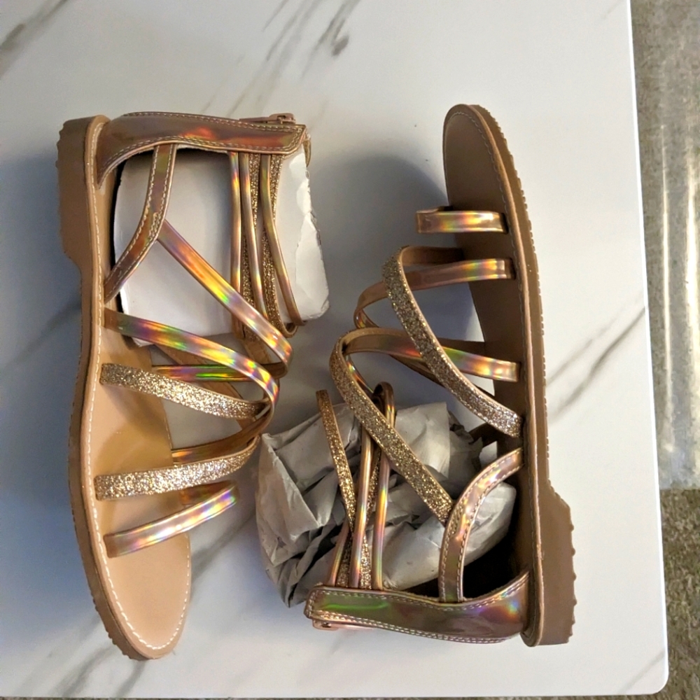 Gold Girl sandal